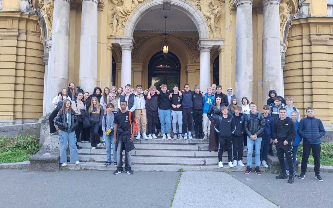 OSMAŠI NA TERENSKOJ NASTAVI U ZAGREBU