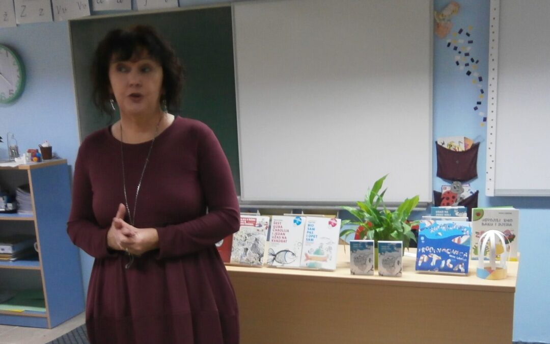 Najava književnog susreta s Nenom Lončar