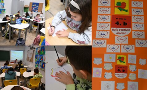 Knjiga kao prijatelj u 4. b razredu