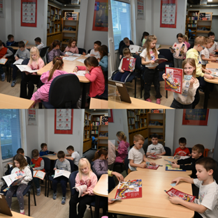 Prvašići postali samostalni članovi školske knjižnice