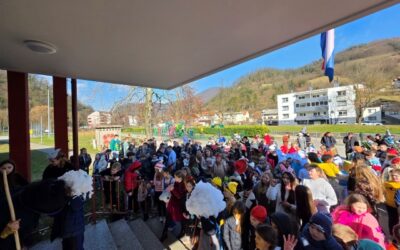 Fašnik u Osnovnoj školi Augusta Cesarca – dan smijeha, kreativnosti i zajedništva