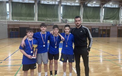 Županijsko natjecanje u stolnom tenisu za dječake
