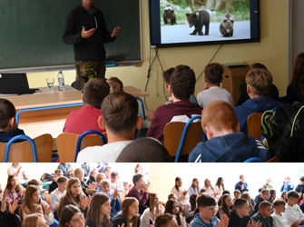 Inspirativno predavanje Krunoslava Raca o ljepotama Velebita u našoj školi